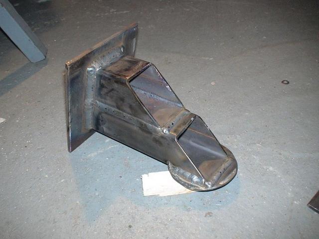 off side engine mount unpainte